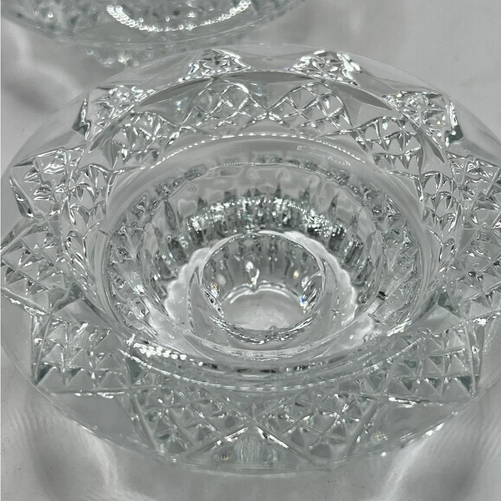Bali Indonesia Glass Candle Holders